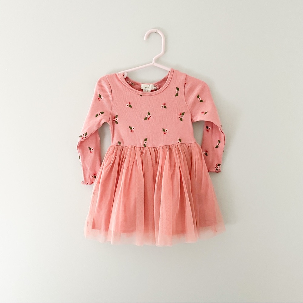 Peek Kids Floral Tutu Dress